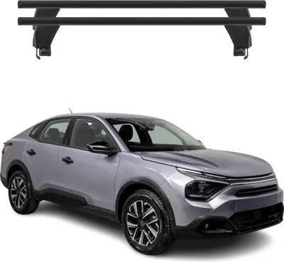 Immagine prodotto di Portapacchi Menabo per Citroen C4X / e-C4X 2022-2025 alluminio nero 2 pz