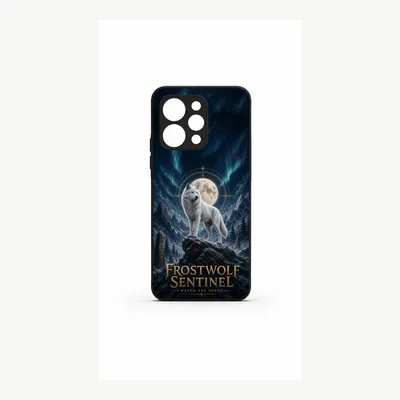 Produktbild von Xiaomi Redmi Note 12 4G Hülle Handyhülle Schutzhülle Case mit Frostwolf Motiv – LUNØIR ©