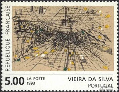 Produktbild von Briefmarken Frankreich 1993 Mi 2999 (kompl.Ausg.) postfrisch Vieira da Silva