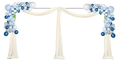 Obrázok produktu pre Solidchoice – Kovový pozadie pre svadby a podujatia, rozmer 6x3 metre
