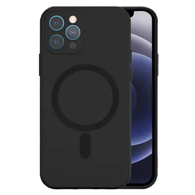 Image de Tel Protect Magsilicone Case For Iphone 15 Plus Black