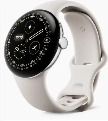 Produktbild von Google Pixel Watch 4 - 41 mm - Aluminium silber