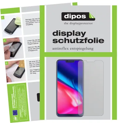 Produktbild von 6x Schutzfolie für Cubot P20 matt Displayschutzfolie Folie Display Schutz dipos