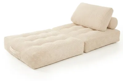 Obrázok produktu pre Kreslo, 96x96x40 cm, mäkká látka, moderný dizajn, vhodné do obývačky alebo na balkón