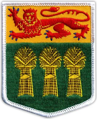 Produktbild von Patchion Coat of arms Saskatchewan - Magnetic Backing - Embroidered Patch/Badge/Emblem