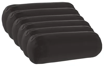 Obrázek produktu pro vidaXL, povlak na polštář, 6 kusů, HEERLEN, vícebarevný, průměr 15 x 40 cm, polyester