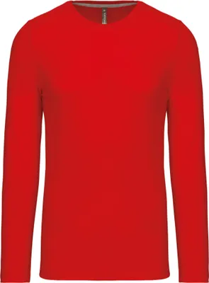 Produktbild von Kariban Mens long-sleeved crew neck T-shirt