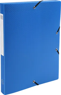 Produktbild von Exacompta 8x Archivbox aus PP 700µ Rücken 25mm, 25x33cm A4 - Hellblau - 59682E