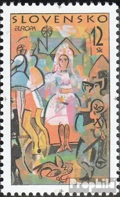 Produktbild von Briefmarken Slowakei 1998 Mi 309 (kompl.Ausg.) postfrisch Europa