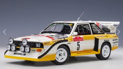 Obrázok produktu pre Autoart 88503 Audi Sport Quattro S1 #5 Rally San Remo 1985 Röhrl Geistdörfer 1:18