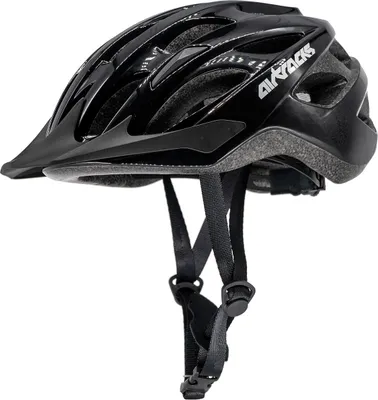 Produktbild von Airtracks Fahrradhelm Star K-60 Schwarz, Größe S/M / 53cm-58cm / für Herren und Damen - EPS-Körper + IN MOULD
