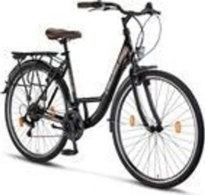 Produktbild von Chillaxx Bike Strada Premium City Bike in 24, 26, 28 Zoll - Fahrrad für Mädchen, Jungen, Herren und Damen - 21 Gang-Schaltung - Hollandfahrrad Citybike