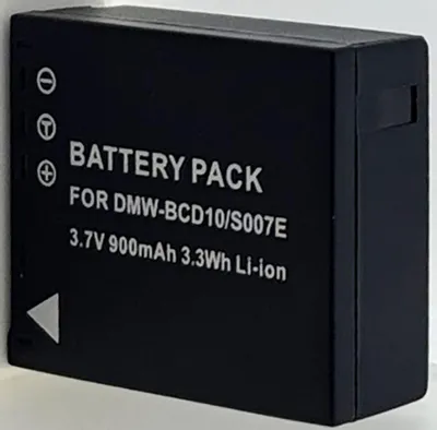 Produktbild von Batterie kompatibel mit PANASONIC DMW-BCD10 - panasonic