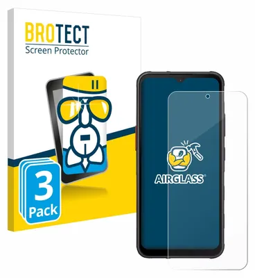 Produktbild von 3x BROTECT Schutzglas für Samsung Galaxy XCover 7 / 7 Pro Schutzfolie Panzer Folie Glas Display Schutz klar