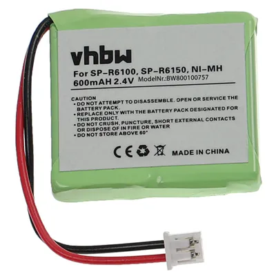 Produktbild von vhbw Akku kompatibel mit Telekom / T-Sinus T-Easy C310 schnurlos Festnetz Telefon (500 mAh, 2,4 V, NiMH)