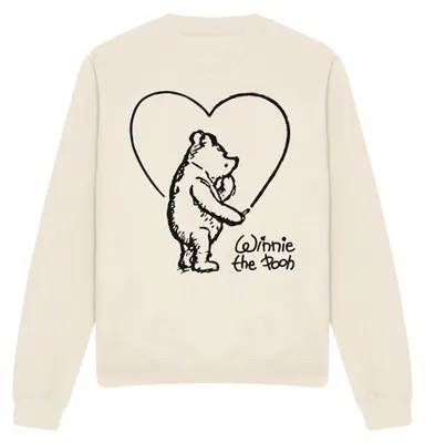 Imagen del producto de Sudadera "Clásica" de Winnie the Pooh, uni, para hombre/mujer, modelo TV41601 (Talla XL) (Color natural)