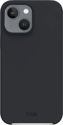 Obrázok produktu pre Tekuté silikónové puzdro pre iPhone 13 - čierne