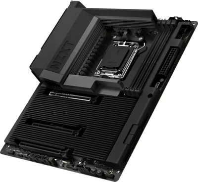 Produktbild von NZXT N7 B850 - Motherboard - ATX - Socket AM5 - AMD B850 Chipsatz - USB-C 3.2 Gen 2x2, USB 3.2 Gen 1, USB 3.2 Gen 2, USB-C 3.2 Gen2 - 2.5 Gigabit LAN, Wi-Fi 6E, Bluetooth - Onboard-Grafik (CPU erforderlich)