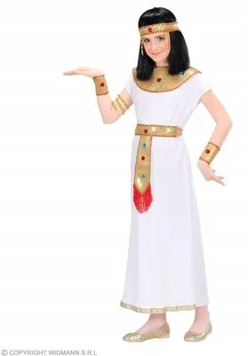Productafbeelding van Egyptisch kinderkostuum, antiek farao-kostuum, carnaval kostuum, 140 cm, geschikt voor kinderen van 8-10 jaar