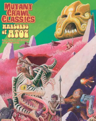 Immagine prodotto di Mutant Crawl Classics RPG #4 Warlords of ATOZ - Tabletop-Rollenspiel - inglese