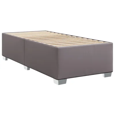 Produktbild von Bettgestell Grau 80x200 cm Kunstleder