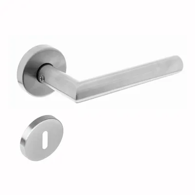 Produktbild von Rosettengarnitur Intersteel Recht 90° BB Edelstahl
