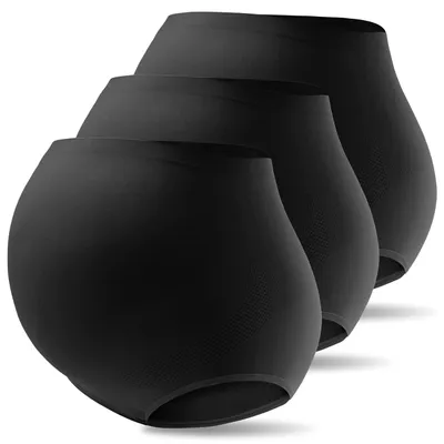 Zdjęcie produktu dla Bielizna ciążowa Mama Bawełna dla kobiet, model "Over Bump", wysoka talia, bezszwowa