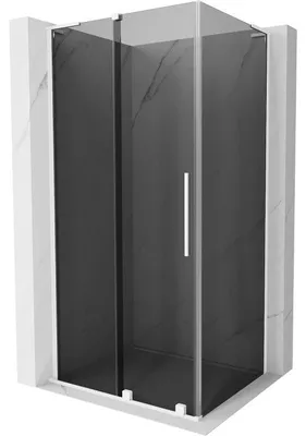Obrázek produktu pro Mexen Velar L sprchový kout posuvný 120 x 75 cm, grafit, bílá - 871-120-075-43-20