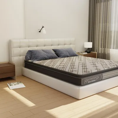 Binnenveringmatras 160x200 cm, 20 cm, mittelfest, 7 Zonen