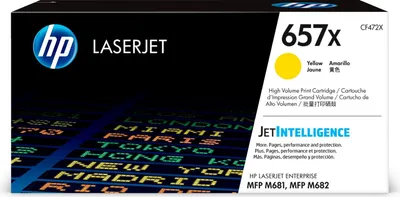 Produktbild von HP 657X original LaserJet Toner cartridge CF472X Yellow High Yield