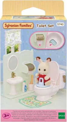 Zdjęcie produktu dla Sylvanian Families 5740, Zestaw toaletowy, 3 lat(a), Wielobarwny