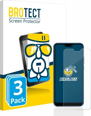 Produktbild von 3x BROTECT Schutzglas für Huawei P20 lite 2018 Schutzfolie Panzer Folie Glas Display Schutz klar