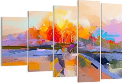 Produktbild von Bild auf Leinwand - Leinwandbild - Abstraktion modern - 150x100cm - Wand Bild - Wanddeko - Leinwanddruck - Bilder - Kunstdruck - Wanddekoration - Leinwand bilder - Wandkunst - EG150x100-4097