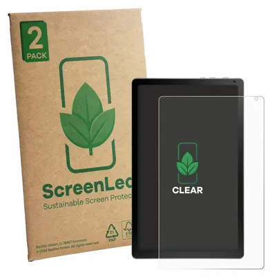 Produktbild von 2x ScreenLeaf Schutzfolie für Yicty KB1004 nachhaltiger Displayschutz Display Schutz Folie Klar Transparent
