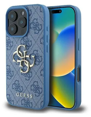 Immagine prodotto di Guess Guhcp16L4Gmgbl Custodia rigida 4G Big Logo per Iphone 16 Pro6.3 Niebieski/Blu