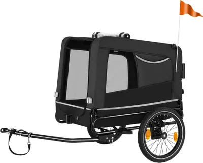 Produktbild von Hundeanhänger WoofRider multifunktional, faltbar, bis 40kg - schwarz