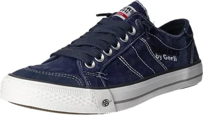 Zdjęcie produktu dla Wygodne sznurowane buty Dockers w kolorze niebieskim, rozmiar 47