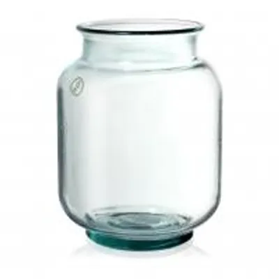 Immagine prodotto di HOMe Vaso In Vetro Riciclato Colore Verde Cm 25