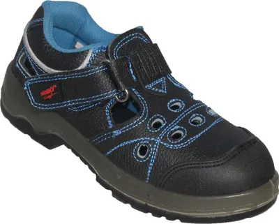 Produktbild von L+D Worky Safety Line Capri 2427 S1P Sandale schwarz, Größe:39 EU