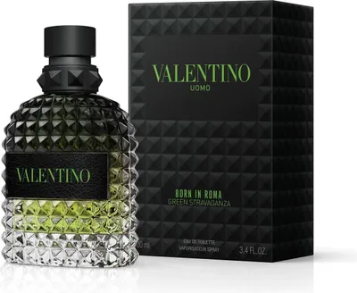 Produktbild von Valentino Uomo Born In Roma Green Stravaganza Eau de Toilette für Herren 100 ml