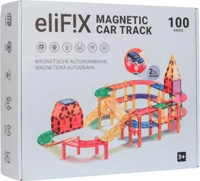 Produktbild von eliNeli Magnetbausatz EliFix fresh - Autospur 100 Stk
