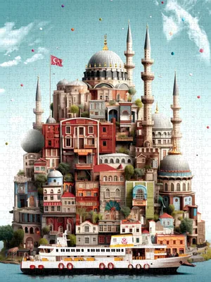 Zdjęcie produktu dla ANATOLIAN Tophane Puzzle 1000 elementów