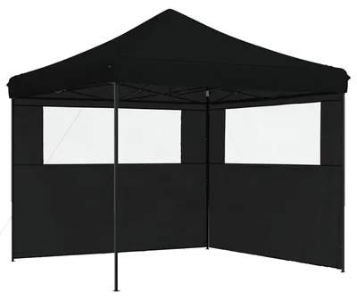 Produktbild von vidaXL Party-Zelt Schwarz 292 x 292 x 315 cm Oxford-Stoff
