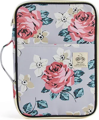 Zdjęcie produktu dla Wielofunkcyjna torba na dokumenty A4, organizer na portfolio, wodoodporna torba podróżna, zapinane na zamek etui na notatniki, długopisy, dowody osobiste, prezent dla studentów, podróżników, biznesmenów