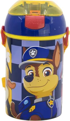 Produktbild von Paw Patrol Kinderflasche 450ml Wasserflasche für Schule & Freizeit