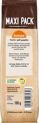 Produktbild von Pfeffer weiß gemahlen