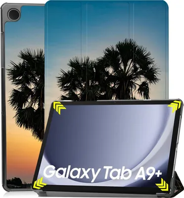 Produktbild von Cover für Samsung Tab A9+ Plus 2023 SM-X210/X216/X218 11 Zoll Tablethülle Schlank mit Standfunktion und Auto Sleep/Wake Funktion