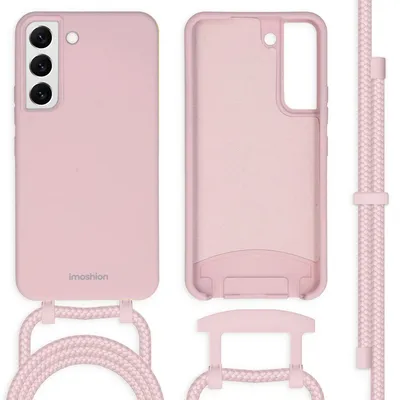 Imagen del producto de Funda colorida con correa removible para Samsung Galaxy S22 - Rosa