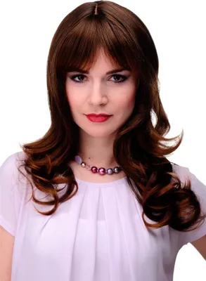 Produktbild von WIG ME UP Elegante Damenperücke Pony Braun-Mix 3001-2T30