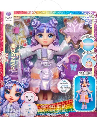 Image de MGA Rainbow High Winter Wonderland Violet